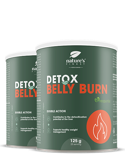 Detox Belly Burn 1+1 GRATIS | Mršavljenje | Eliminiraj tvrdokornu trbušnu masnoću | Detox jetre | Mliječni čičak | Artičoka , Chlorella | 250g.